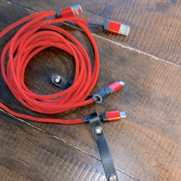 Set of two micro usb 6 foot cables - Picture 2 of 3